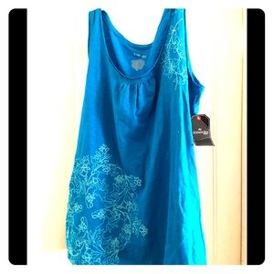 St. John’s Bay Blue Meridian Tank